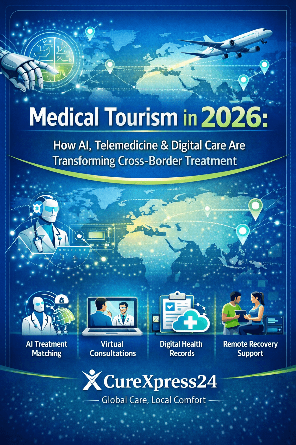 Medical Tourism in 2026: How AI, Telemedicine & Digital Care Are Transforming Cross-Border Treatment